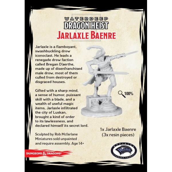 Где найти jarlaxle baenre в невервинтер